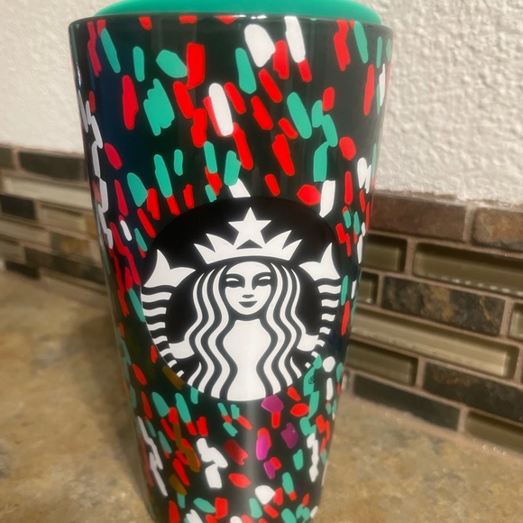 Starbucks Other - Starbucks Holiday Ceramic Hot Tumbler
